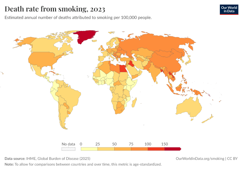 A thumbnail of the "Death rate from smoking" chart