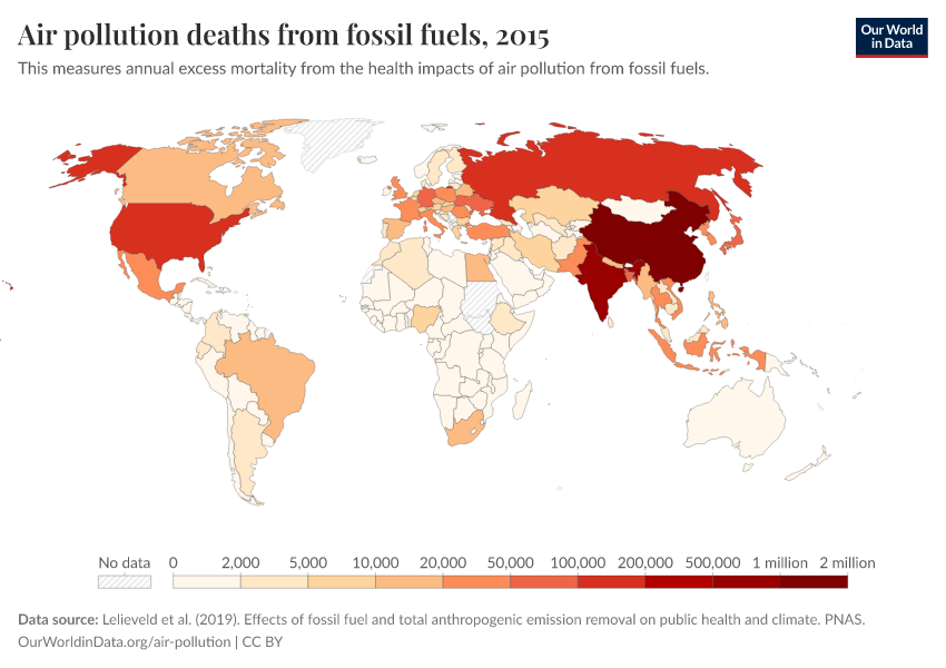 A thumbnail of the "Air pollution deaths from fossil fuels" chart